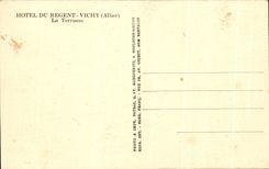 CPA Hotel Du Regent Vichy La Terrasse