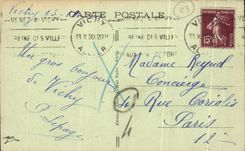 CPA Vichy Pavillon de la Source des Celestins