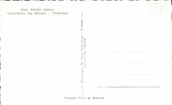 CPA Vichy Notre Dame des Malades L'Interieur