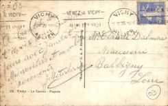 CPA Vichy Le Casino Facade