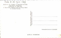 CPA Vichy et Chatel Guyon Chateau D'Efflat 