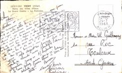 CPA Vichy Reine des Villes d'Eaux Le Grand Casino la Potiniere