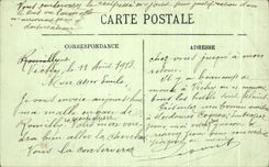 CPA Vichy Rue De Nimes Vue Prise Des Quatre Chemins