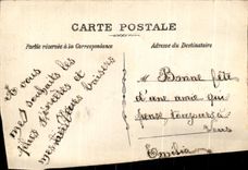 CPA co Flor de Catherine Fantaisie