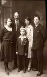 CARTE PHOTO Fmille reunie 