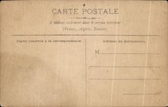 CARTE PHOTO Scene de famille 