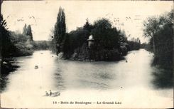 CPA Bois de Boulogne the Paris Big lake