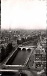 CPA Paris Panorama Seen Of Tours De Notre Dame