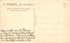 CPA Paris While Strolling Basins Of Tileries To the Setting Sun