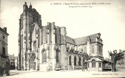 CPA Dreux L'eglise St Pierre 