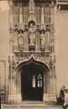 CPA Aachen Dom Eingang Zum Kreuzgang Drachenloch Enfants