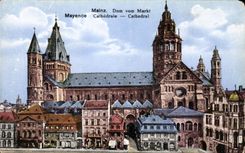 CPA Mainz Dom Vom Markt Mainz