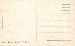 CPA Roma Piazza Basilica Pietro