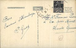 CPA Hendaye Fontarabie vue d'Hendaye