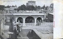 CPA Palatino Casa di livia Saluti da Roma