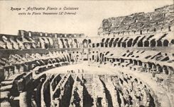 CPA Roma Anfiteatro Flavio O Colosseo eretto da Flavio Vespasiano