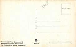 CPA Roma Monumento a Vittorio Emanuele II