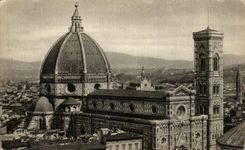 CPA Firenze La Cathedrale Vista dalla Cupota di S Lorenzo