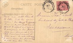 CPA the Pyrenees Orthez the Castle depreville Seen park