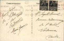 CPA Salies De Bearn Seen On Saleys the Water Fall