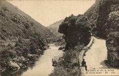 CPA Itxassou Entrance of the Roland No the Large Rock