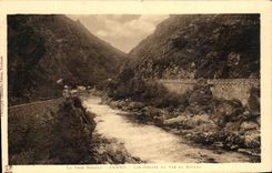 CPA Cambo Pays Basque Falls Of the step Of Roland