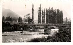 CPA Bedous the Bridge of Osse