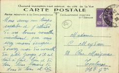 CPA Cambo les Bains the Church and the Mountain