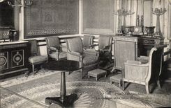 CPA Fontainebleau Le cabinet et la table de l'abdication