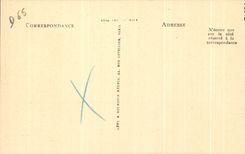 CPA Route of Cauterets to the Bridge Of Spain Cascades of Cerisey