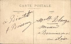 CPA the Pyrenees Cauterets Falls higher of the Bridge of Spain