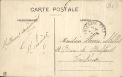 CPA the High Pyrenees Tarbes Bridge On Adour