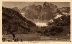 CPA Surroundings of Cauterets Vignemale