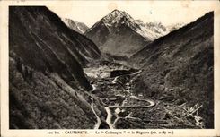 CPA Cauterets the Snail and Peguere