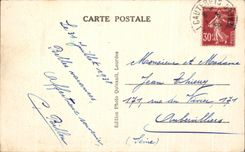 CPA Cauterets the Snail and Peguere