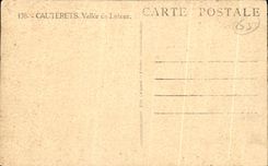 CPA Cauterets Valley of Lutour