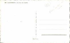 CPA Cauterets the Lake Gaube Goats