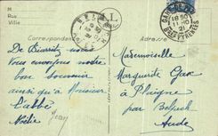 CPA Biarritz La Vierge