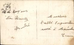 CPA Biarritz Vague au Port des Pecheurs