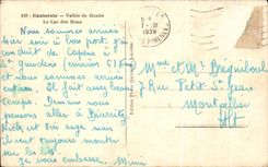 CPA Cauterets Vallee De Gaube the Lake Of Hooted