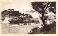 CPA Biarritz Le Rocher Du Basta