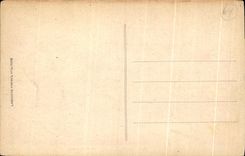 CPA Biarritz Le Rocher De la Vierge Par Gros Temps