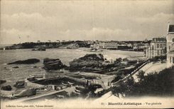 CPA Biarritz Artistique Vue generale