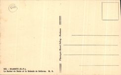 CPA BiarritzLe Rocher du Basta et la Rotonde de Bellevue