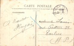 CPA Biarritz Pittoresque Vague Au rocher De La Vierge