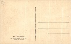 CPA Cauterets the Lake Essom Valley of Lutour