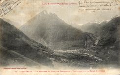 CPA Cauterets Peguere And Fond De Canbasque Seen from Of the Hortense Queen
