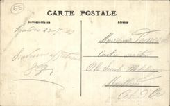 CPA Gedre Grotte de Palasset Route de Luz a Gavarnie