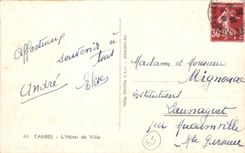 CPA Tarbes L'Hotel De Ville