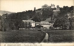 CPA Uriage Les Bains Vue Prise De LA Pelouse